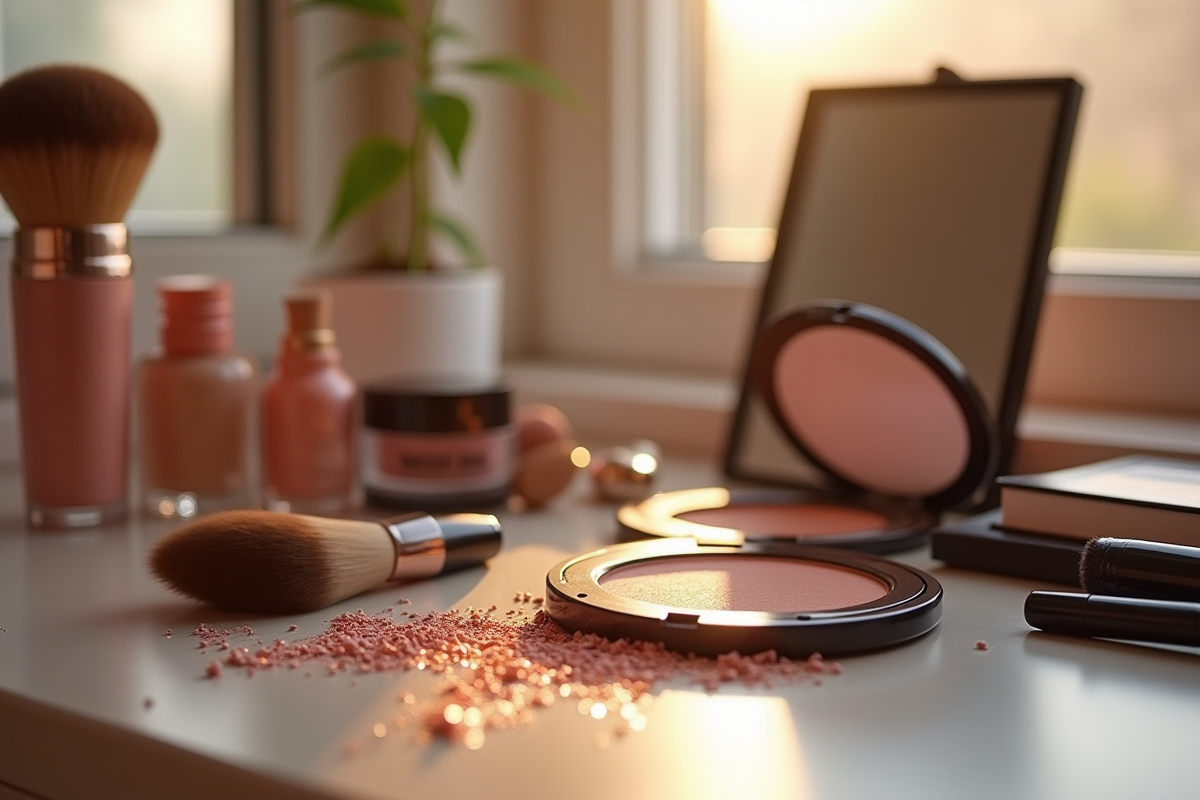 poudre maquillage