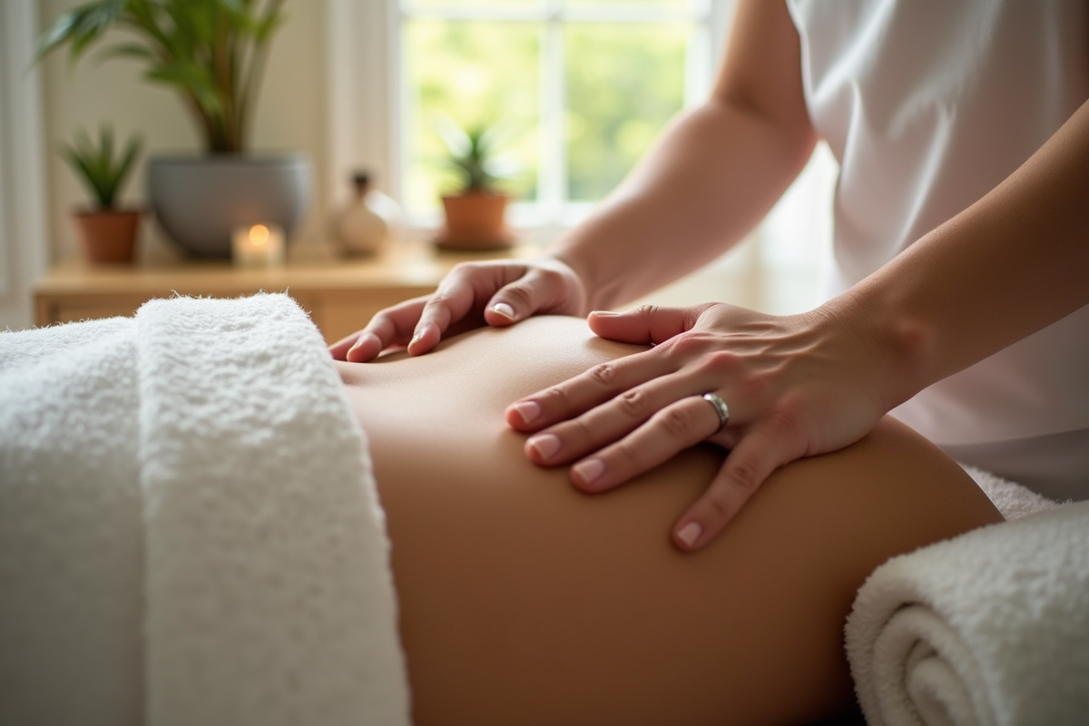 massage ventre
