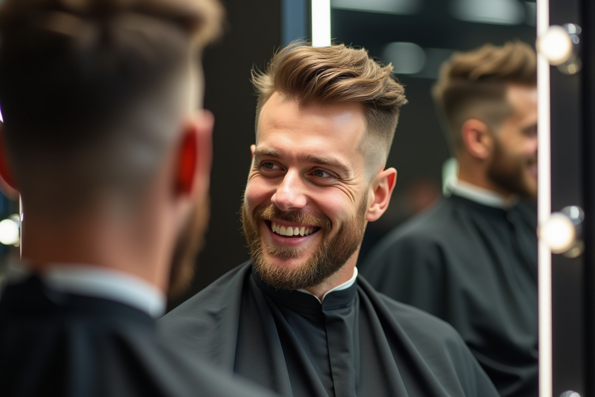 coiffure homme